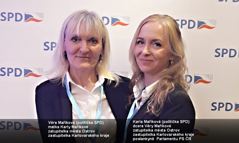 Ex-poslankyně Maříková (SPD) aktivně přispívá serveru napojenému na Rusko. Varuje před ním i BIS