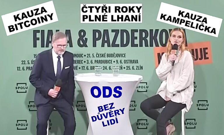 Komediantka Pazderková jako tvář ODS, když se politika mění v cirkus plný šašků