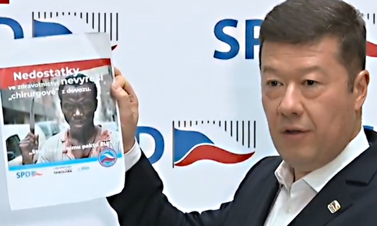 Okamura je „komerční fašista“ zaznělo ve Sněmovně