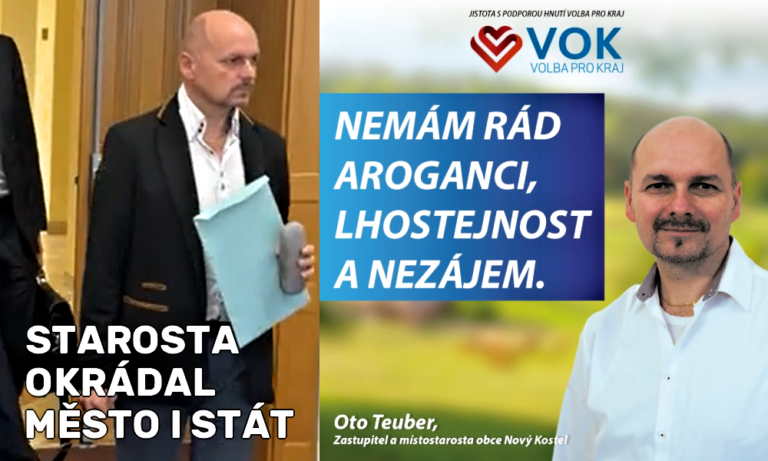 Starosta z Chebska okrádal obec i stát, z lupu opravoval vlastní zámek