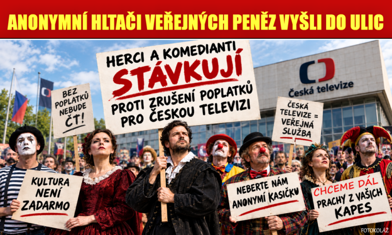 Vláda plní sliby, Česká televize není anonymní kasičkou pro VIP komedianty